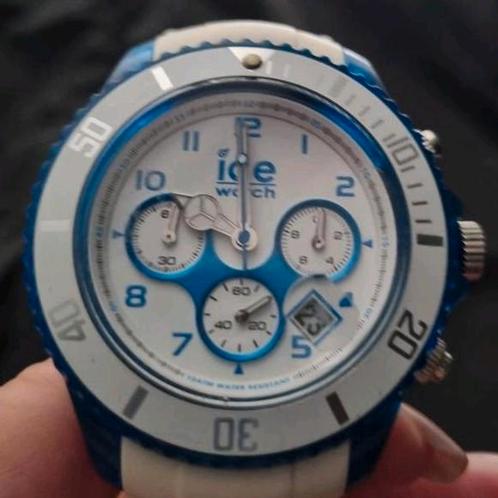 ICE-Watch BIG Kast 5cm waterdicht 10ATM, Sieraden, Tassen en Uiterlijk, Sporthorloges, Zo goed als nieuw, Android, Blauw, Waterdicht