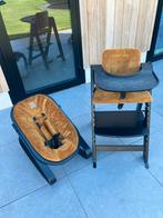Kidsmill Kinderstoel + Babyset, Ophalen of Verzenden, Gebruikt, Meegroeistoel, Afneembaar eetblad