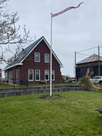 Vlaggenmast 8m lang incl betonvoet, Diversen, Vlaggen en Wimpels, Ophalen, Gebruikt