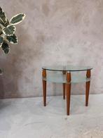 Vintage salon tafel, Ophalen, Vintage, 75 cm of meer, Ovaal