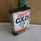 Olie blik olie drum Castrol motor oil barn found origineel, Ophalen of Verzenden