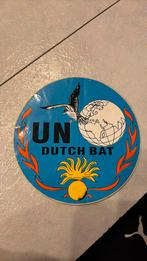 UN dutchbat sticker (heel), Verzamelen, Ophalen of Verzenden, Zo goed als nieuw, Overige typen