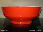 prachtige rode schaal slaschaal Bareuther Waldsassen Bavaria, Huis en Inrichting, Keuken | Servies, Ophalen of Verzenden, Overige stijlen