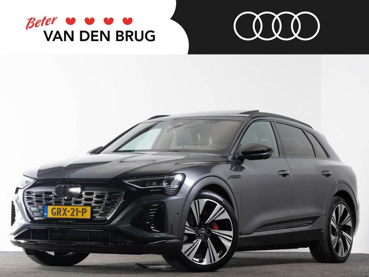 Audi Q8 e-tron S-Line QUATTRO 95 kWh 340 pk S Edition | Matr, Auto's, Audi, Bedrijf, Te koop, Q8 e-tron, 360° camera, 4x4, ABS