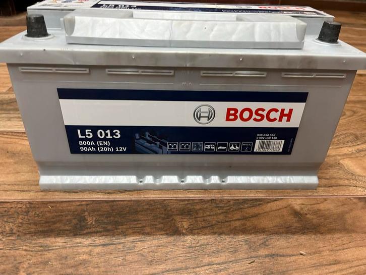 Bosch L5 013 Accu - 12V 90Ah, Auto-onderdelen, Accu's en Toebehoren, Universele onderdelen, Gebruikt, Ophalen