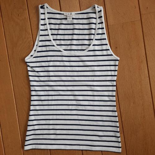 AMISU top wit blauw streep maat L - nieuw -, Kleding | Dames, Tops, Nieuw, Blauw, Zonder mouw, Ophalen of Verzenden