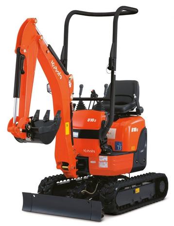 Minigraver / graafmachine te huur beschikbaar voor biedingen