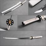 Katana met scherp lemmet, wit zwaard, sabel, mes, dolk, Verzamelen, Militaria | Algemeen, Ophalen of Verzenden, Overige soorten