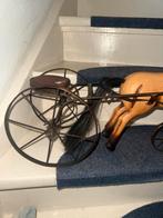 Houten paard en wagen decoratie, Ophalen