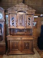 Prachtige Antieke Kast met Snijwerk, Antiek en Kunst, Ophalen