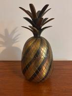 ananas messing ijsemmer vintage hollywood regency retro, Verzenden