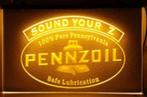 Pennzoil Led reclame verlichting garage mancave lamp kado, Verzamelen, Merken en Reclamevoorwerpen, Nieuw, Lichtbak of (neon) lamp