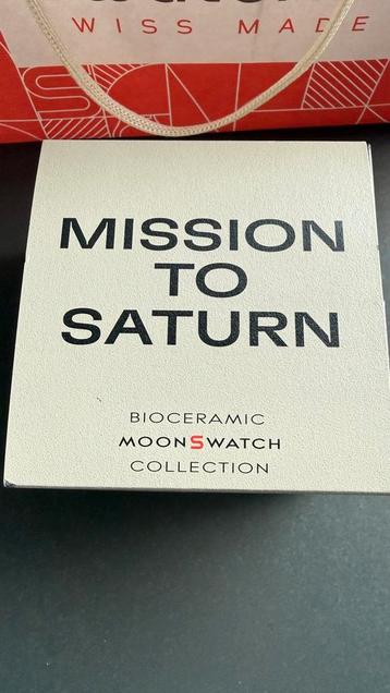 MoonSwatch Mission to Saturn - Nieuwstaat! beschikbaar voor biedingen