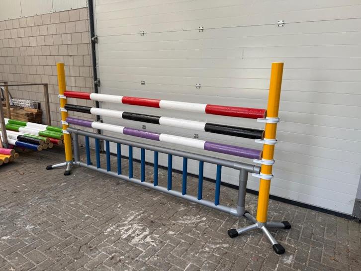 Springmateriaal, hindernis staanders hindernis setjes, Dieren en Toebehoren, Paarden en Pony's | Overige Paardenspullen, Springen