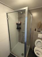 douche cabine Bruynzeel met douche bak 90x90cm, Doe-het-zelf en Verbouw, Sanitair, Ophalen, Gebruikt, Chroom, Douche