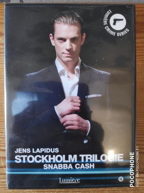STOCKHOLM TRILOGIE SNABBA CASH NIEUWSTAAT, Cd's en Dvd's, Dvd's | Tv en Series, Zo goed als nieuw, Actie en Avontuur, Boxset, Vanaf 16 jaar