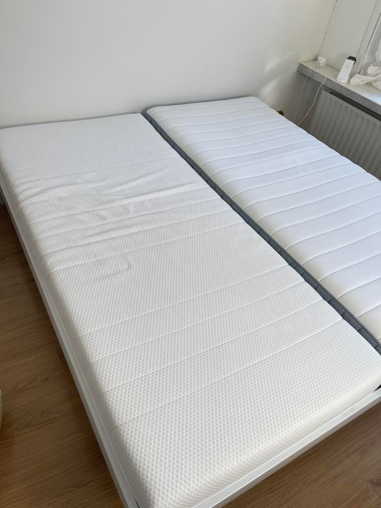 new valevag mattress, Ophalen, 90 cm, Eenpersoons, Zo goed als nieuw