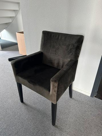 6x stoel velvet groen beschikbaar voor biedingen