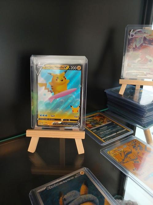 Surfing pikachu 008/025, Hobby en Vrije tijd, Verzamelkaartspellen | Pokémon, Zo goed als nieuw, Losse kaart, Ophalen of Verzenden