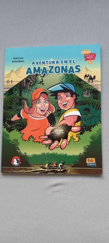 Aventura en el Amazonas (A2) Comics para aprender espanol, Boeken, Taal | Spaans, Nieuw, Fictie, Ophalen of Verzenden