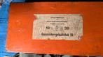 Gasmasker Hembtug  compleet met blik 1939, Ophalen of Verzenden, Overige soorten, Nederland, Overige typen