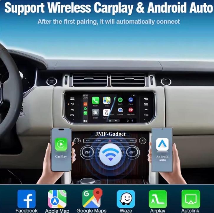 Land Rover Sport Evoque Discovery 5G Carplay Android Auto, Auto diversen, Autoradio's, Nieuw, Ophalen