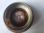 Vintage gold plated porcelain Czechoslovakia bowl, Antiek en Kunst, Ophalen