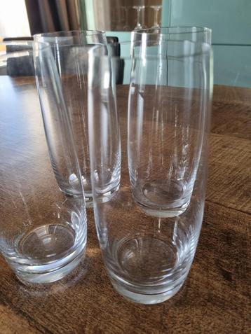 4 longdrinkglazen, nieuw beschikbaar voor biedingen