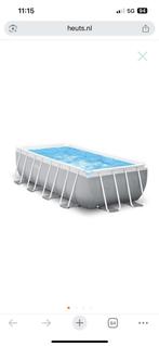 Intex zwembad 400x200, Tuin en Terras, Zwembaden, Gebruikt, Minder dan 80 cm, 300 cm of meer, Ophalen of Verzenden