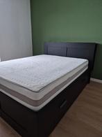 Ikea Bedframe Brimnes 160x200, Ophalen, Zwart, Tweepersoons, Zo goed als nieuw