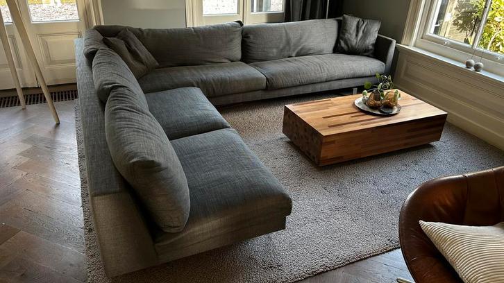 Axel zitbank 5+3-zits, Huis en Inrichting, Banken | Bankstellen, Gebruikt, Hoekbank, Vierpersoons of meer, 300 cm of meer, 75 tot 100 cm