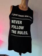 Pull & Bear dames top maat S, Kleding | Dames, Tops, Zwart, Ophalen of Verzenden, Zo goed als nieuw, Korte mouw