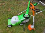 grasmaaier, grastrimmer, heggenschaar, Ophalen, Elektrische grasmaaier, Zo goed als nieuw, Opvangbak