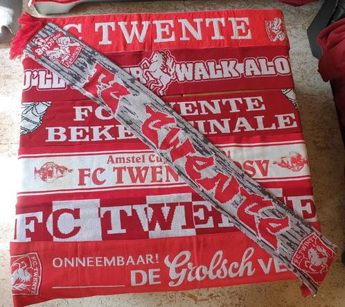 7 x FC Twente Luxe Sjaals, Verzamelen, Sportartikelen en Voetbal, Zo goed als nieuw, Vaantje of Sjaal, F.C. Twente, Ophalen of Verzenden
