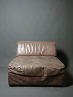 Tuig leer element, Huis en Inrichting, Banken | Bankstellen, Ophalen, Gebruikt, Minder dan 150 cm, Leer