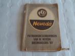 patroonbeschrijvingen voor neveda breimodegids 1969 en 1971, Hobby en Vrije tijd, Breien en Haken, Ophalen of Verzenden, Gebruikt