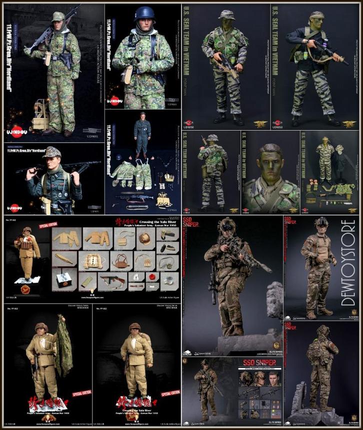 <𝙐𝙍𝙂𝙀𝙉𝙏> [𝗣𝗿𝗲-𝗼𝗿𝗱𝗲𝗿] 1/6 Scale Action Figure, Verzamelen, Poppetjes en Figuurtjes, Nieuw, Verzenden