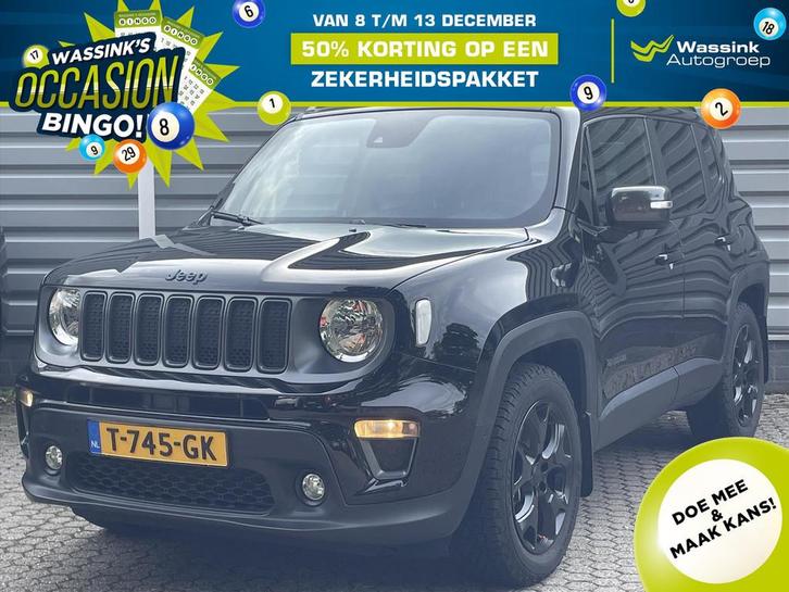 Jeep Renegade 1.3T 4xe 240pk Plug-in Hybrid 4WD Aut S I Stoe, Auto's, Jeep, Bedrijf, Te koop, Renegade, Achteruitrijcamera, Centrale vergrendeling