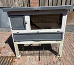 Ferplast  kunststof konijnenhok met bodemlade en tussenlade., Ophalen, 90 cm of meer, Hok, 110 cm of meer
