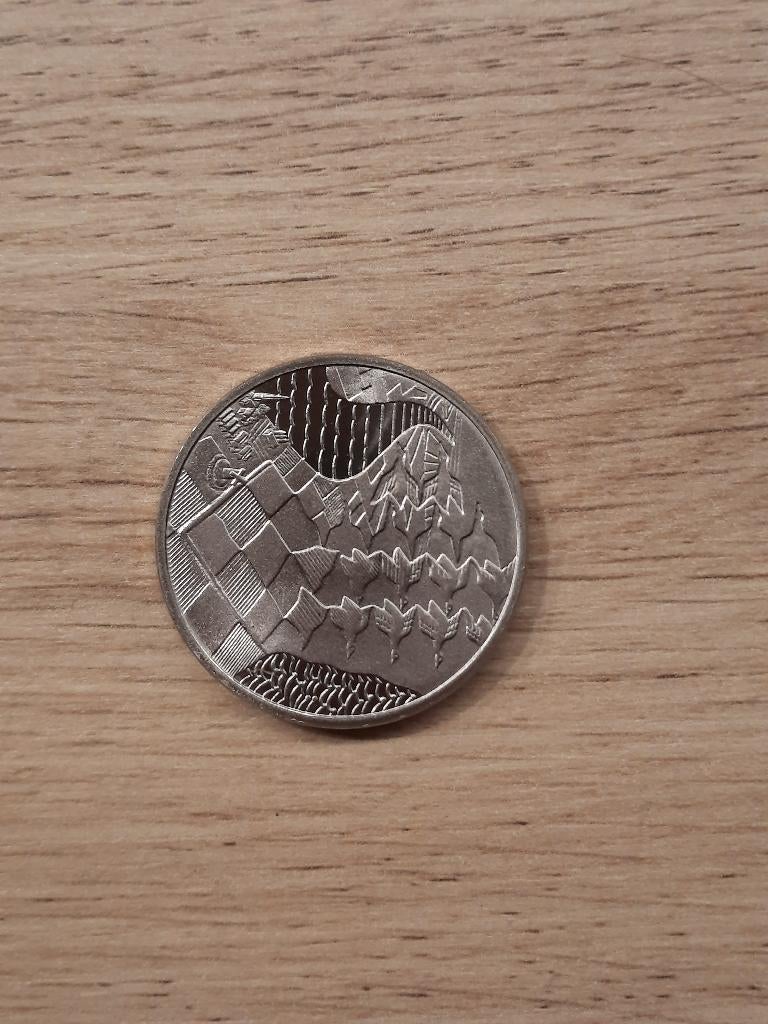 ECU penning M.C. Escher zwanen en landschappen 1998, Verzenden, Overige materialen, Nederland