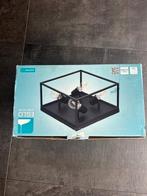 Plafondlamp zwart EGLO Silentina, Ophalen, Zo goed als nieuw, Glas, Modern industrieel