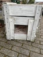 Gratis ophalen Veilingkistje met slaapplek voor een poes, Dieren en Toebehoren, Ophalen, Gebruikt, Overige