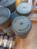 Technogym dumbbells set 24kg tot 36kg, Ophalen, Zo goed als nieuw, Benen, Dumbbell