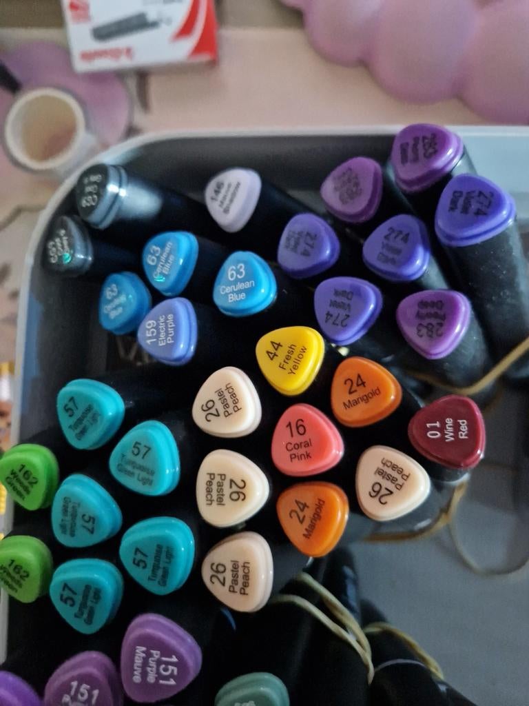 Decotime alcohol markers, Hobby en Vrije tijd, Ophalen of Verzenden, Nieuw, Potlood of Stift