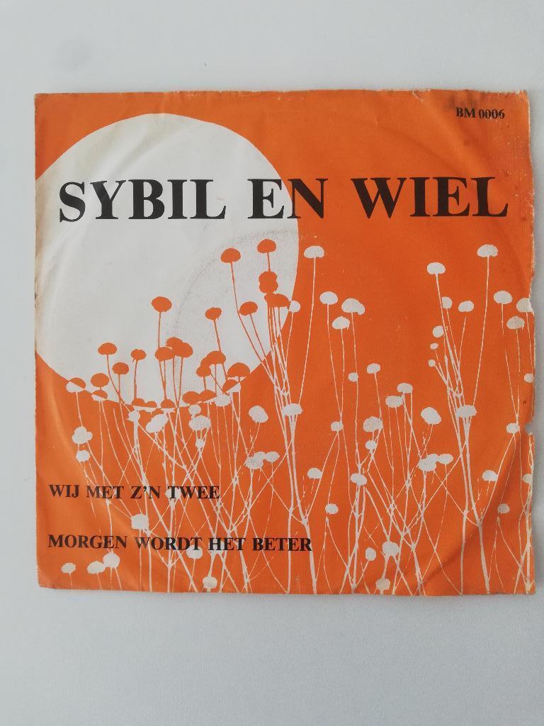 SYBIL EN WIEL   ----  WIJ MET Z'N TWEE  ---, Ophalen of Verzenden, Gebruikt, Overige formaten, Levenslied of Smartlap