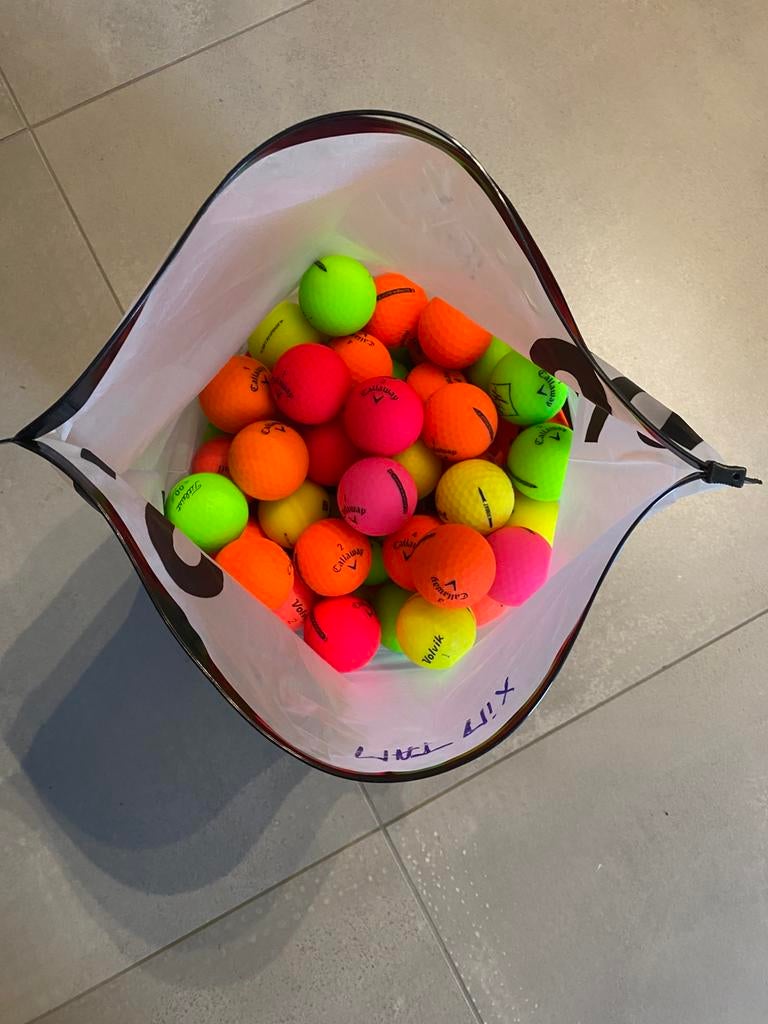Golfballen matte kleur, Sport en Fitness, Golf, Zo goed als nieuw, Bal(len), Callaway, Ophalen of Verzenden
