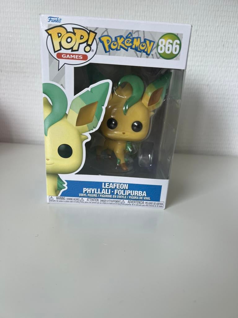 Funko Pop Pokemon Leafeon Eevee, Verzamelen, Ophalen of Verzenden, Zo goed als nieuw