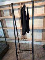 Brabantia kledingrek met planken - Zwart/Hout, Ophalen of Verzenden, Gebruikt