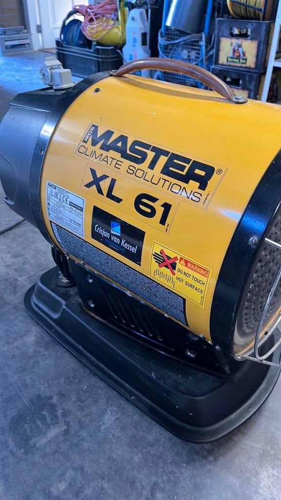 Master xl61 dieselkachel, Ophalen, Zo goed als nieuw