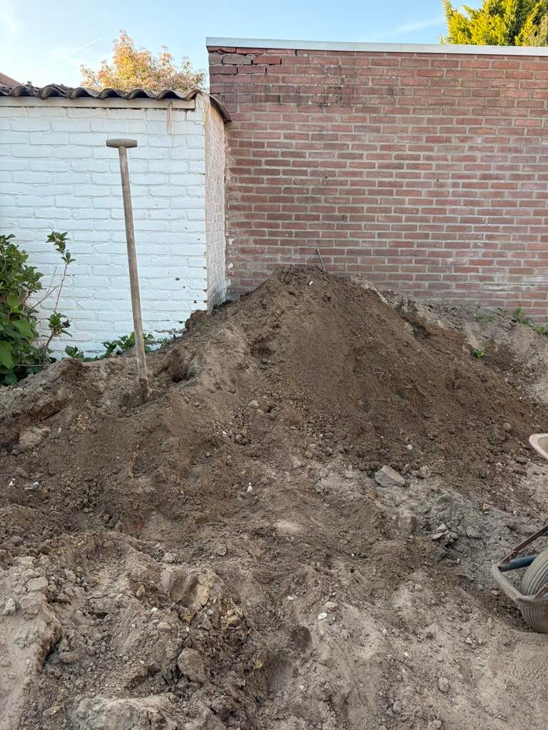 Gratis zand, ophoogzand, zwarte grond 6m3, Tuin en Terras, Ophalen, Tuinaarde